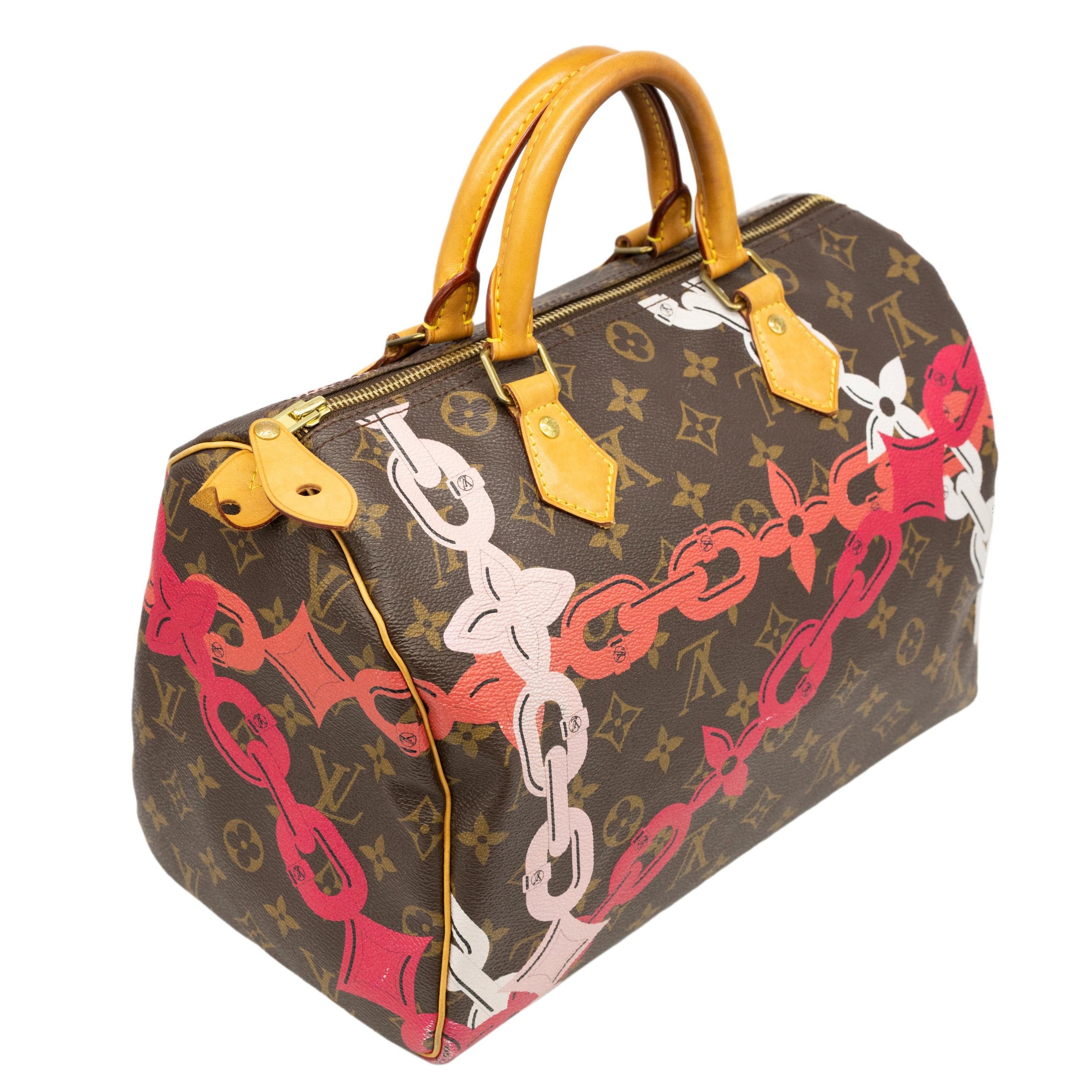 Louis Vuitton Bay Rose Ballerine Poppy Speedy 30 Top Handle Bag, France 2016.
