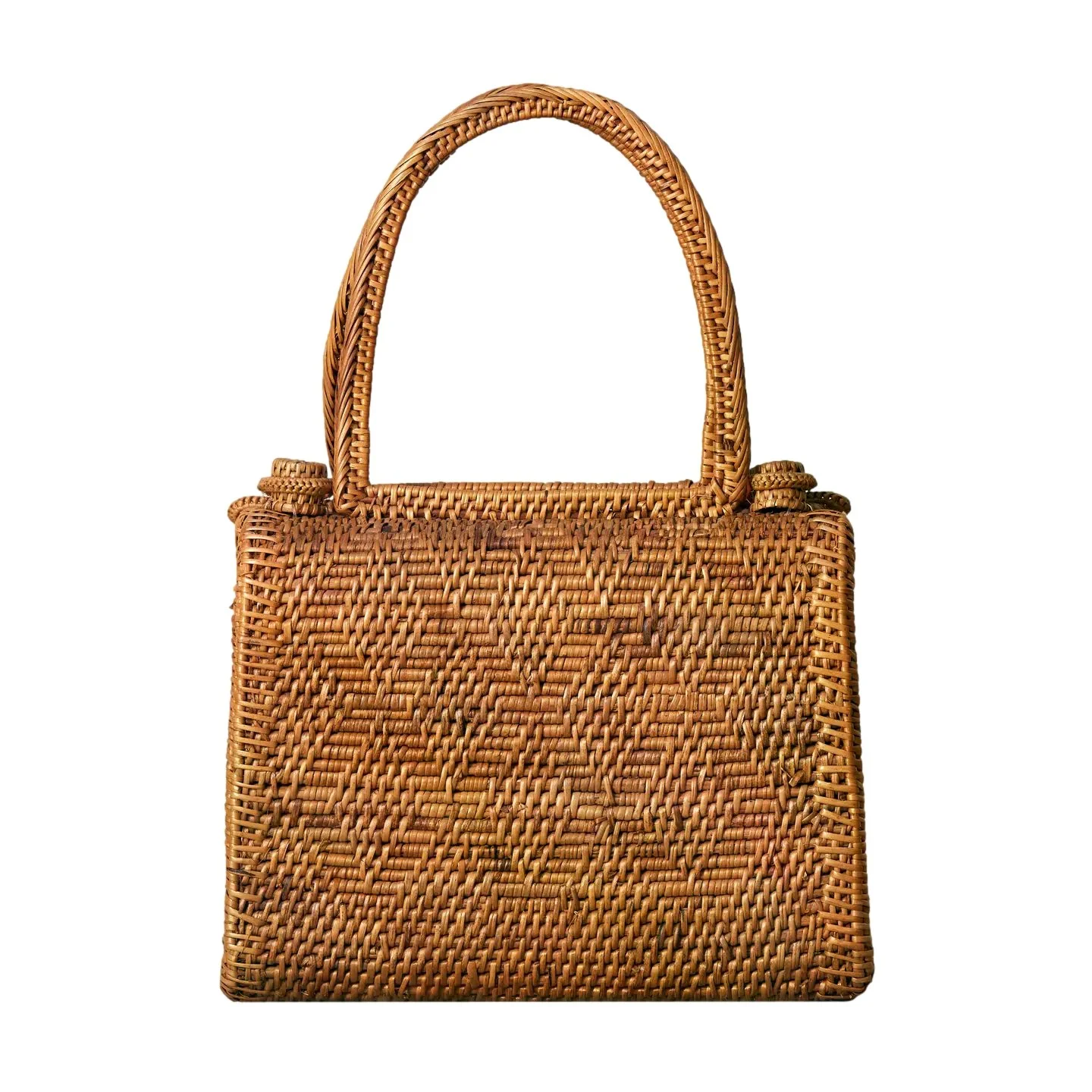 Ata Vine Latch-Top Bag