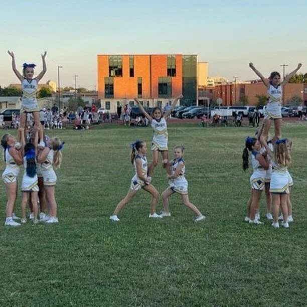 WEEK 6 - U12 FOOTBALL AND CHEER

The Trojans U12 team played a tough game against Lake Travis U12 Loeffler on Wednesday night. Final score was 25-8 Lake Travis. Hopefully we will get a rematch in the playoffs! Thank you to our incredible cheer team w