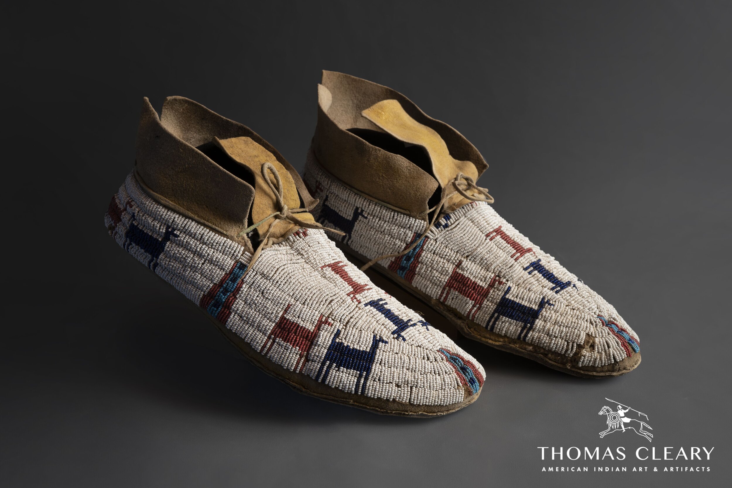 Cheyenne Pictorial Moccasins 1875