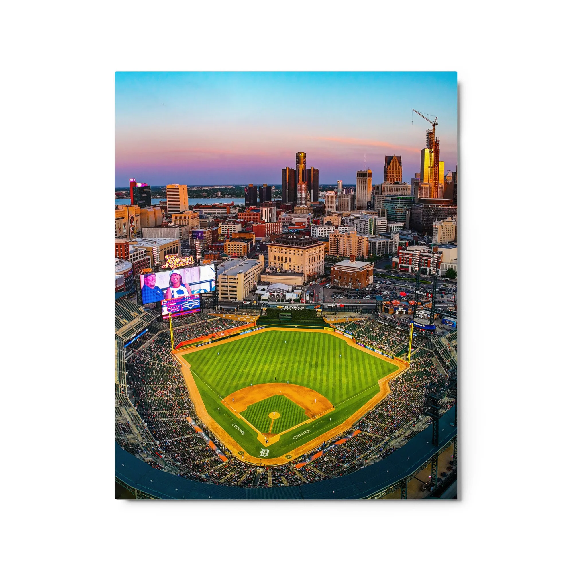Summer at the Stadium | Detroit — Raphael Gunn Art