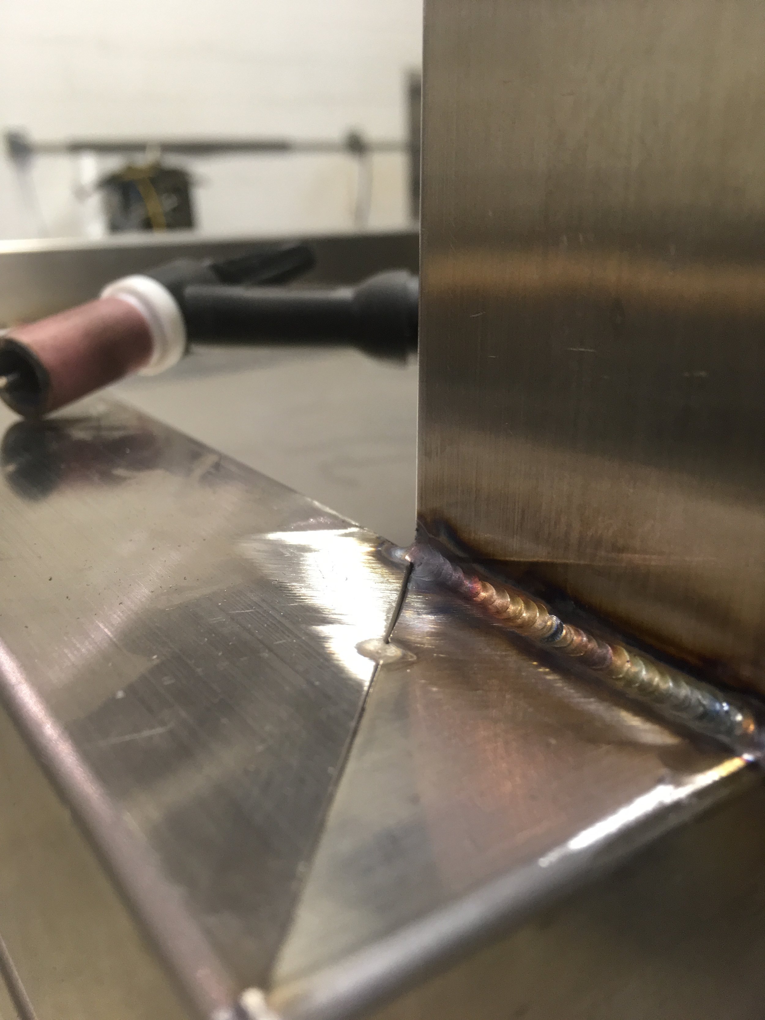 Fusing new frame legs for TRIpack