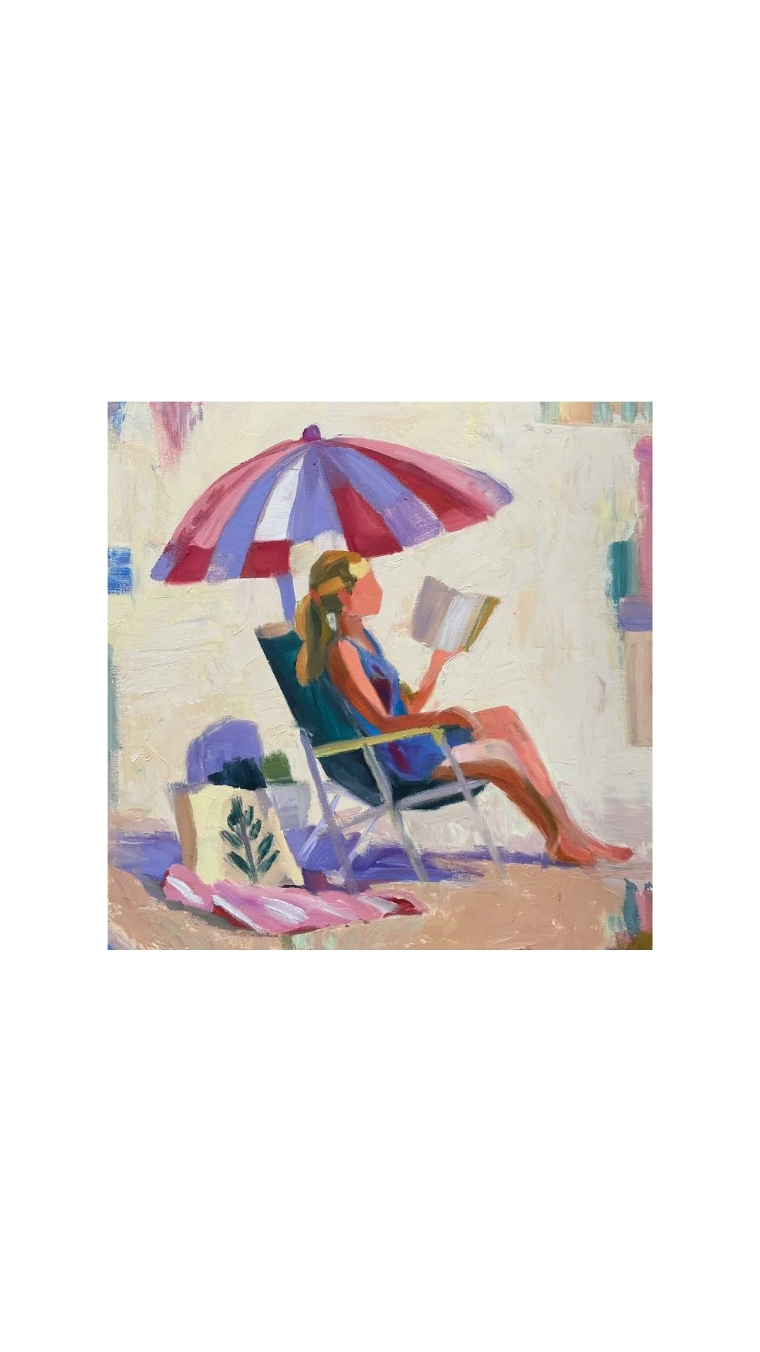Umbrella reading 16x16"