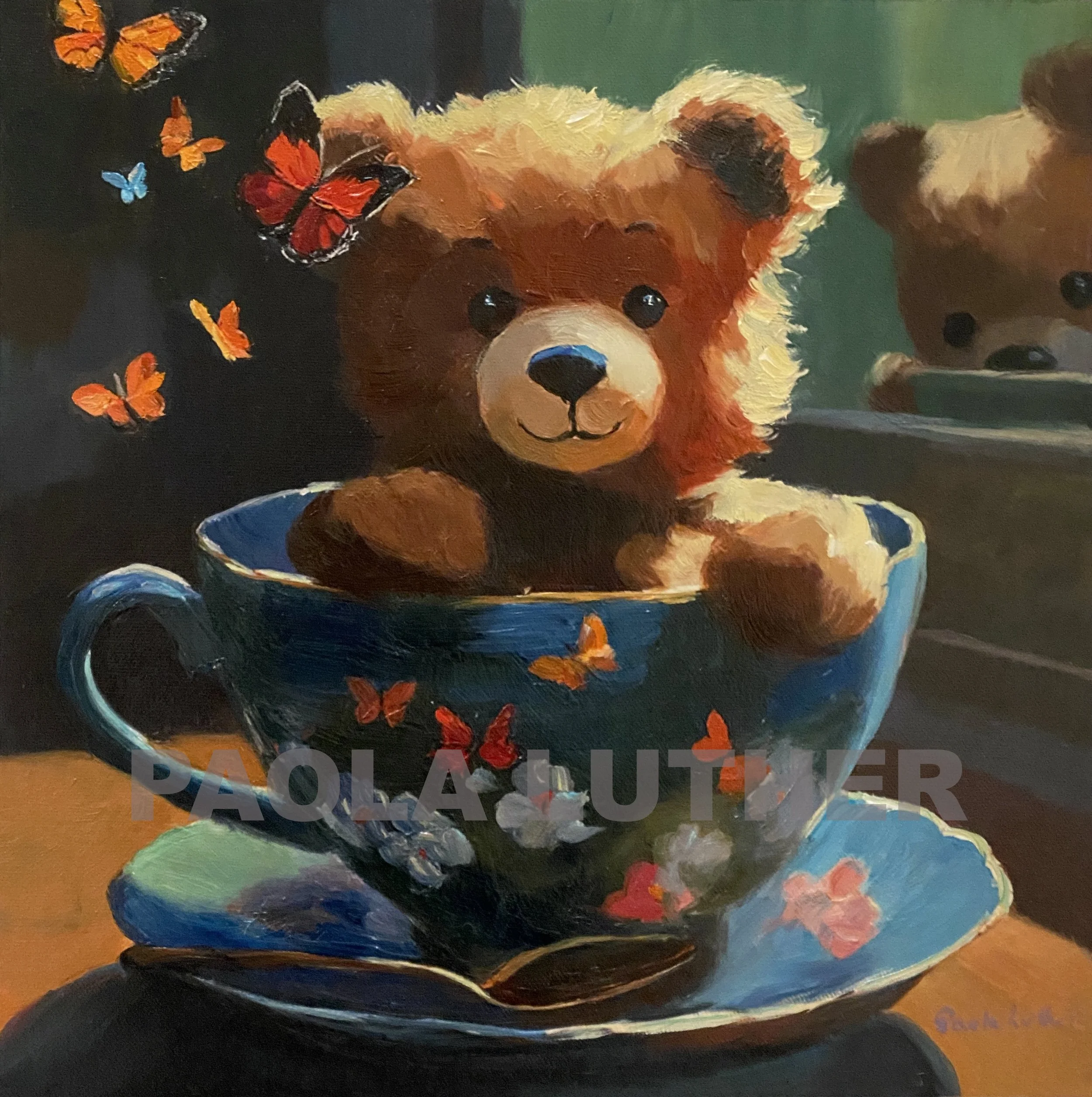 Teddy in teacup ©