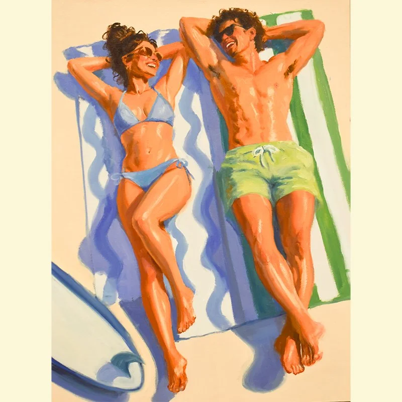 Summer laughter 12x16