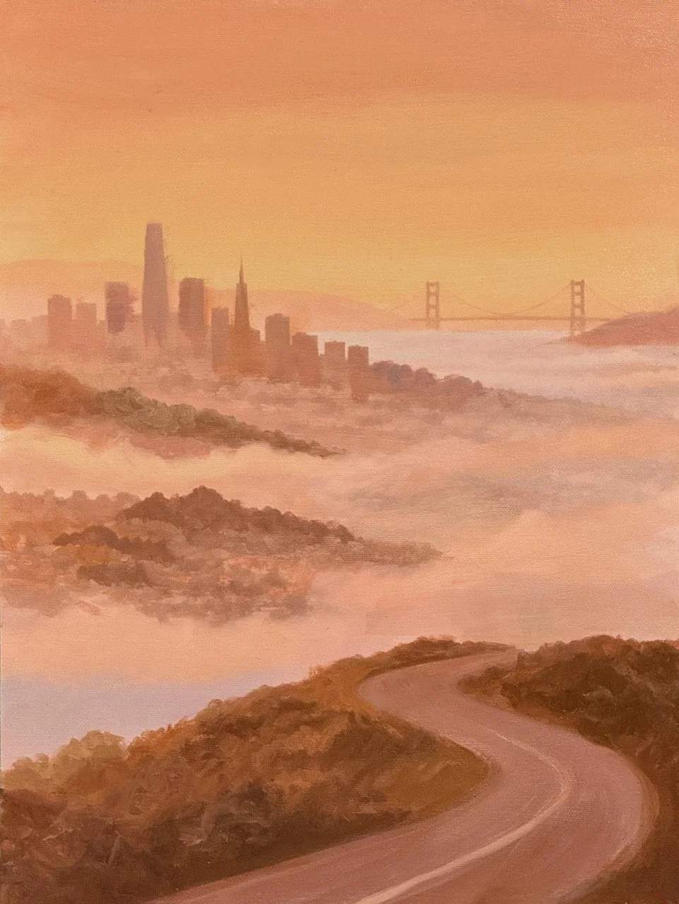 Winding Road in SF 12x16.jpeg