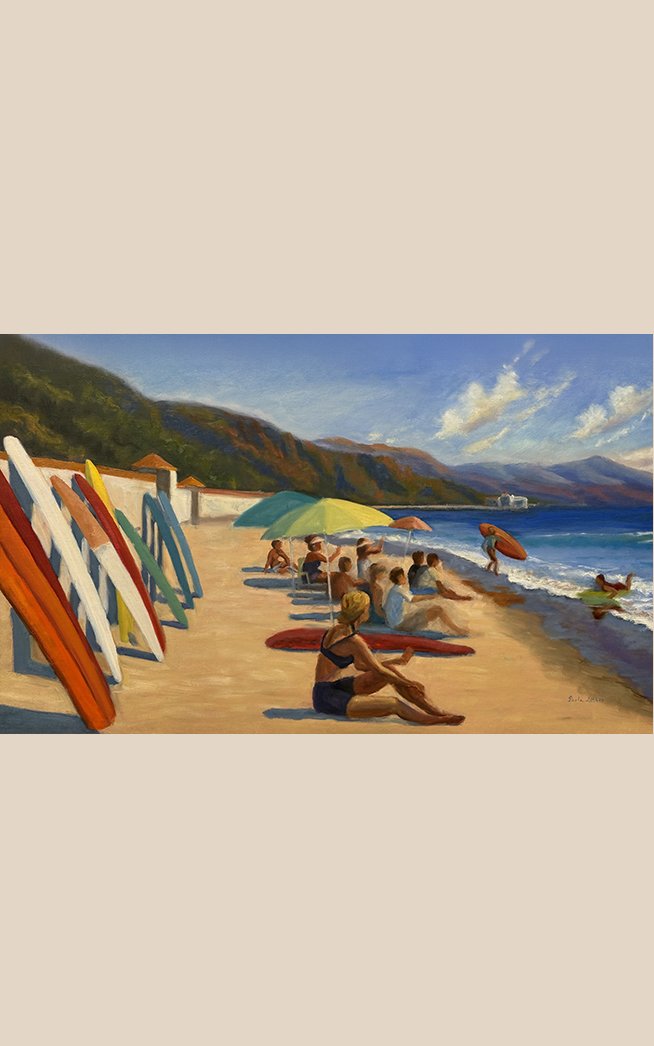 Surfrider Crowd 40x21 in