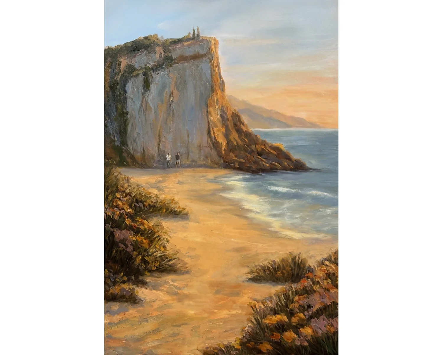 The Climb at point Dume 24x36"