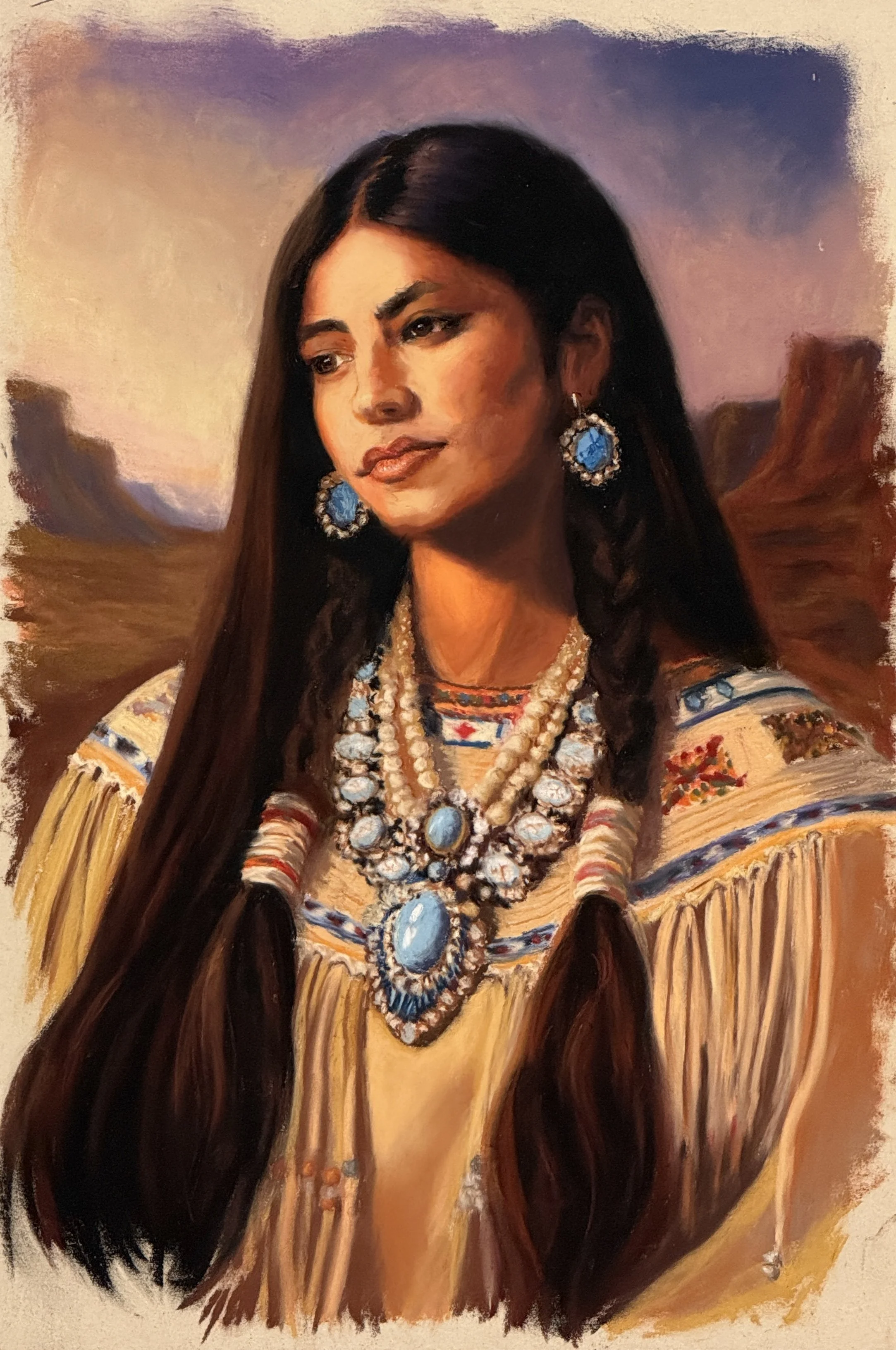 Navajo Woman 12x18.jpg
