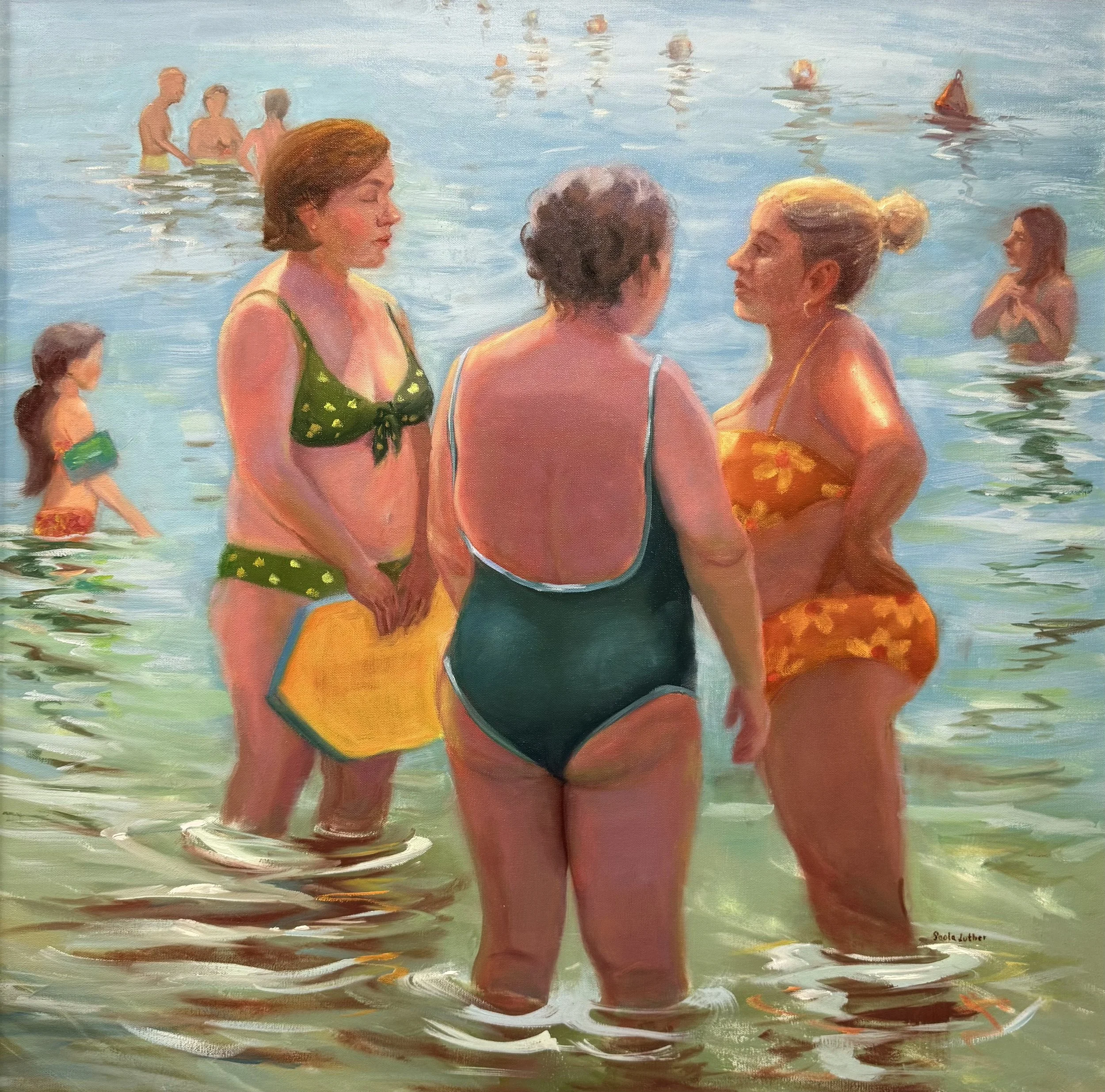 gossip ladies 36x36.jpg