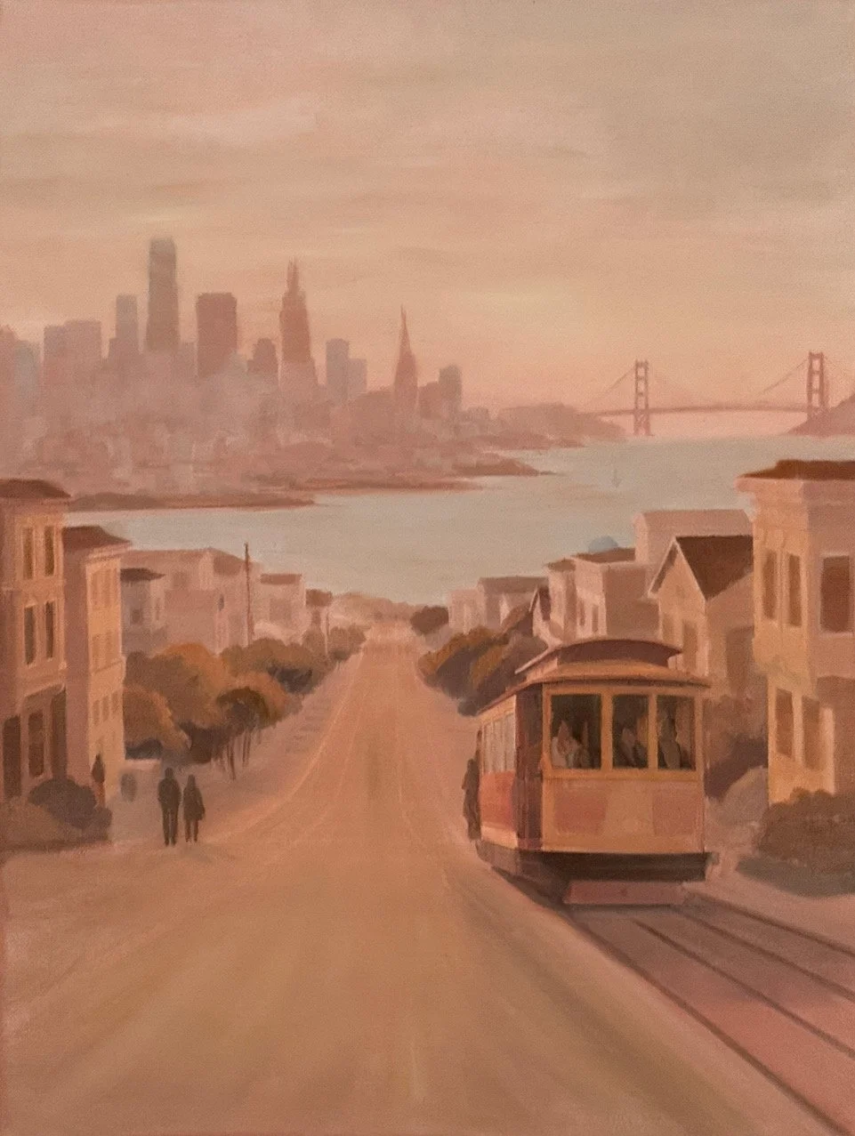 Morning Ride in SF 12x16.jpeg