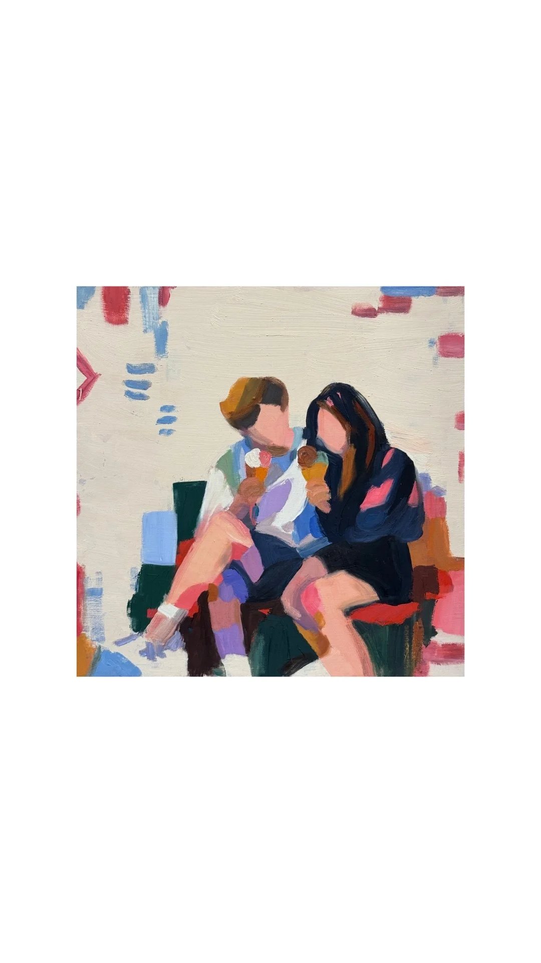 Icecream date 16x16"