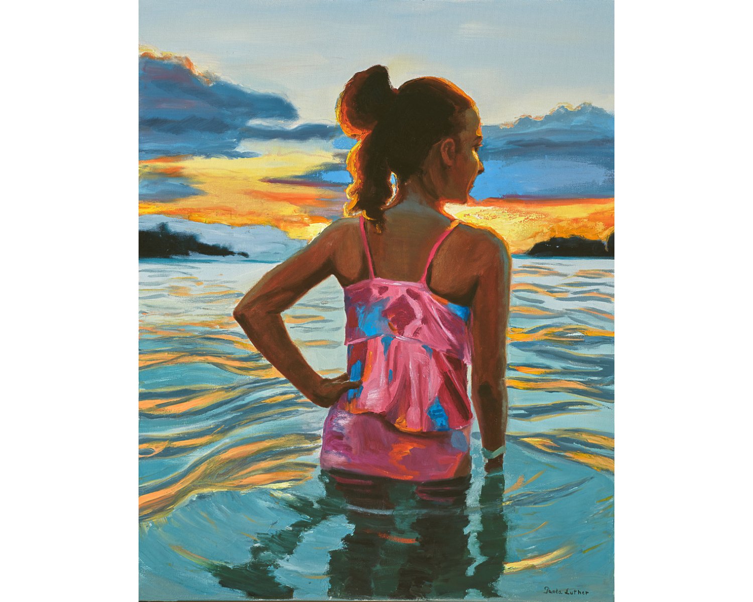 Amy’s Sunset 16x20”