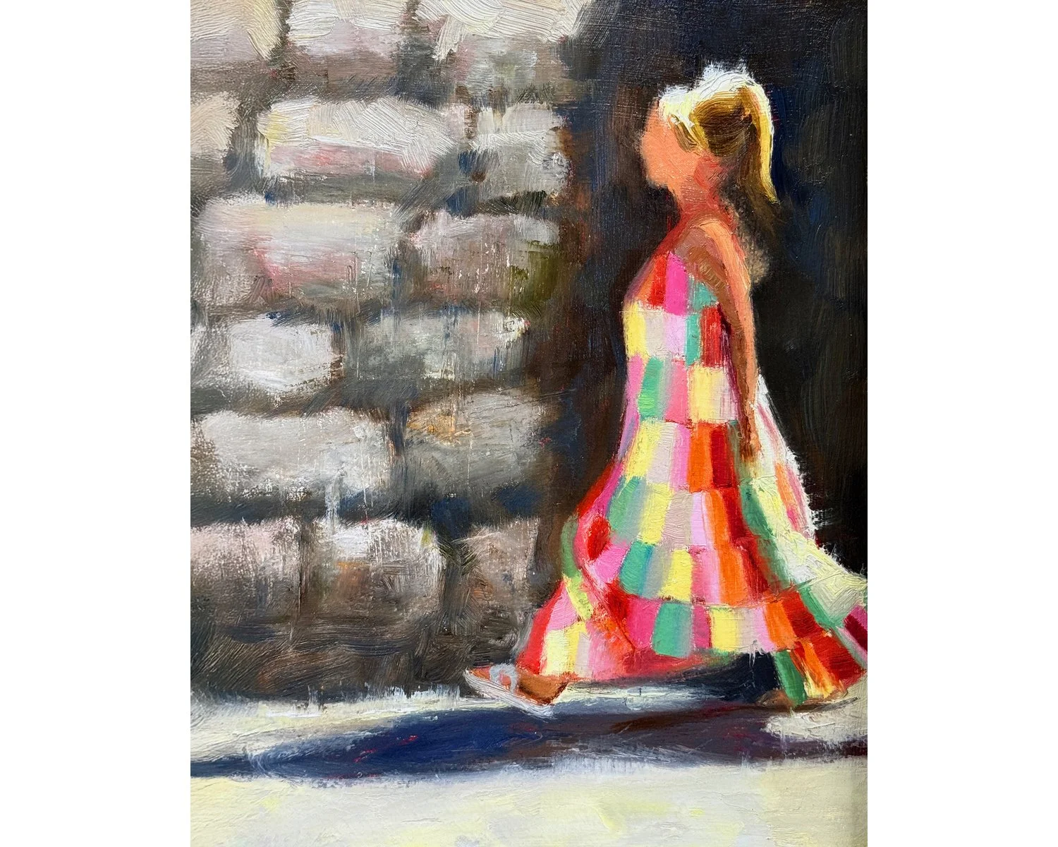 Quiet Radiance, Oil on Board 9x12”