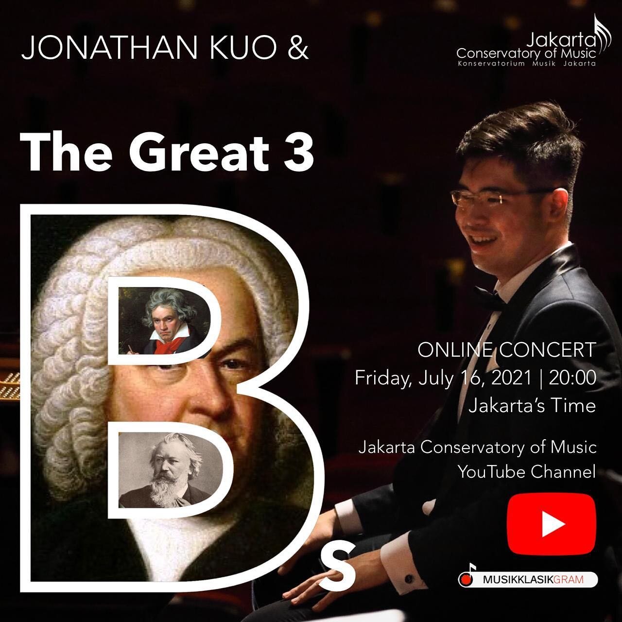 Hari ini, 2 konser online dari musisi-musisi hebat Indonesia! Kalau bisa nonton dua, kenapa engga ye kan? 😍 

#dualebihbaik #eh #apasih

#konseronline #5tahunMKG #dukungmusikklasikgram #piano #biola #violin #jonathankuo #musikklasikgram #ig #igers #