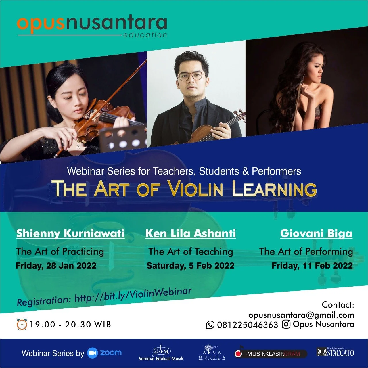 Webinar Series : The Art of Violin Learning