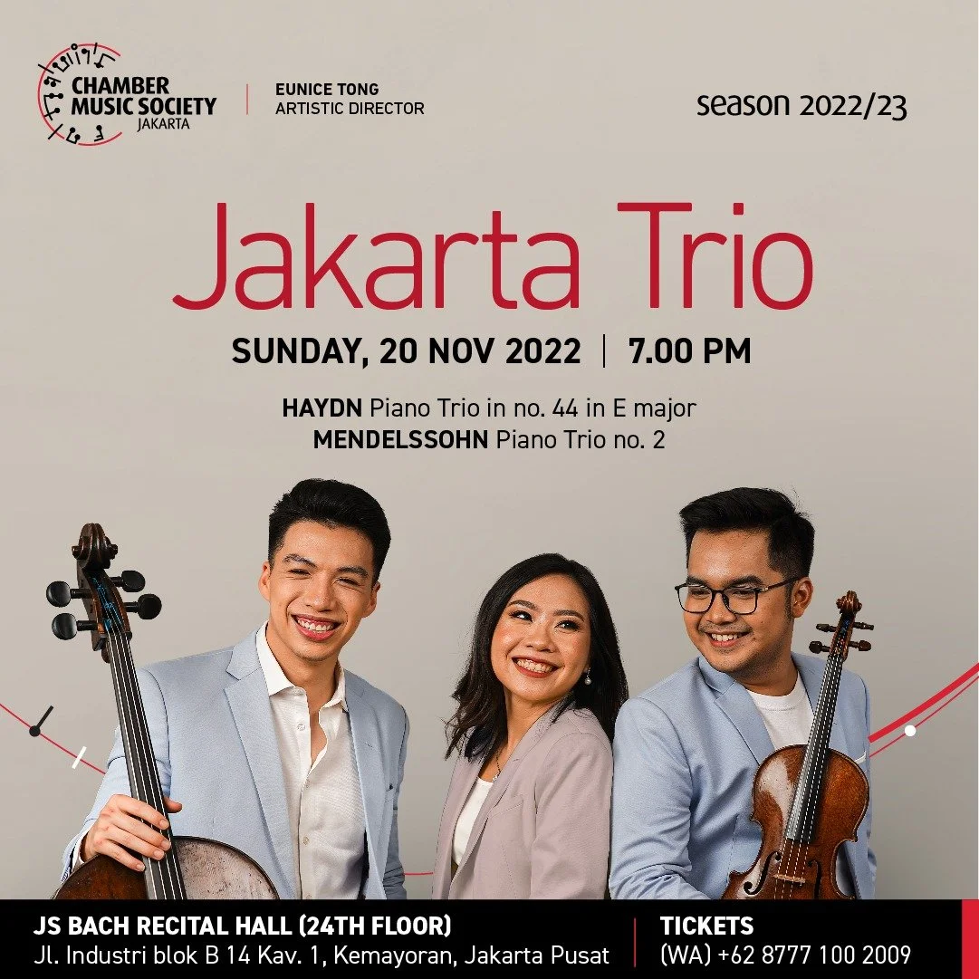 Chamber Music Society : Jakarta Trio
