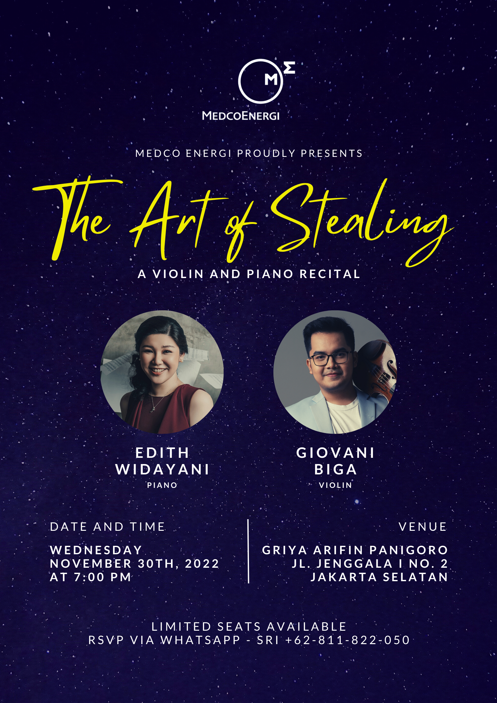 The Art of Stealing (Giovani Biga &amp; Edith Widayani)