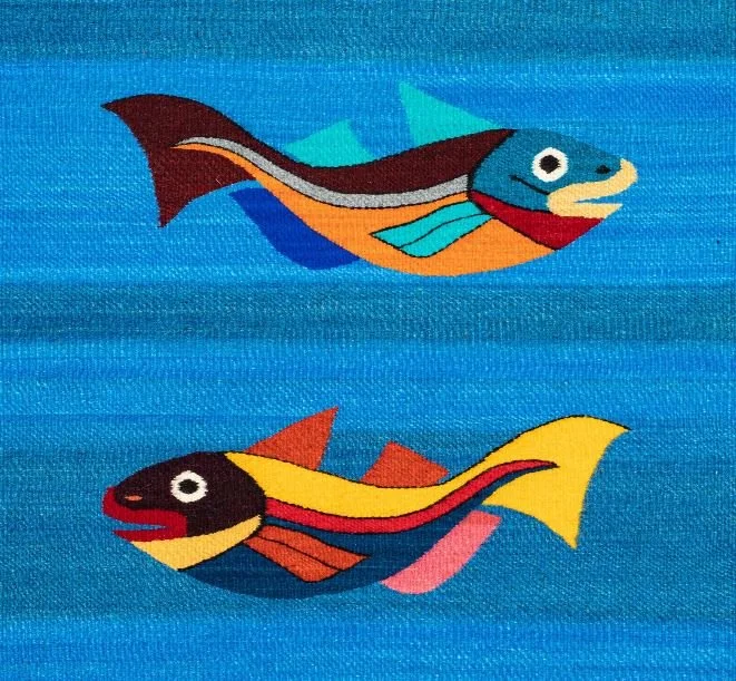 Mendez - Salmon Rug2.JPG