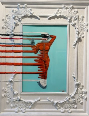 Houston I Am the Problem (Moon Boots) - Diane Portwood