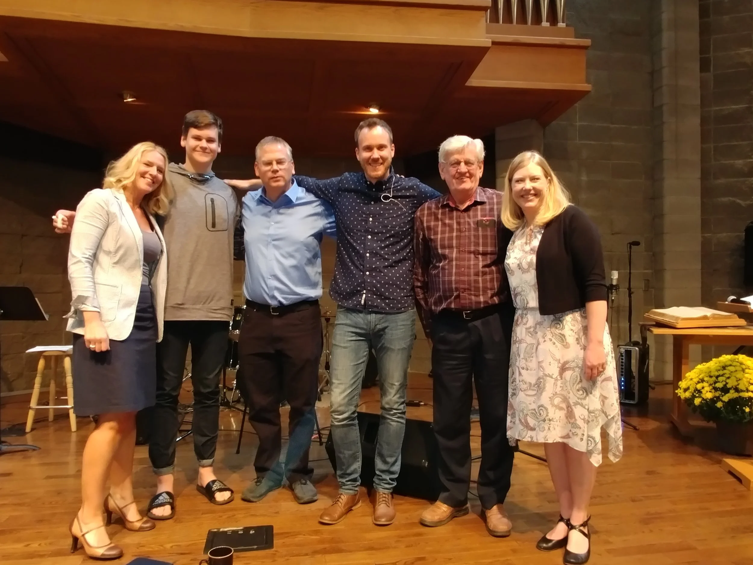 Emmanuel's Worship Team that led the music with Jeremy for all 5 CRC's.