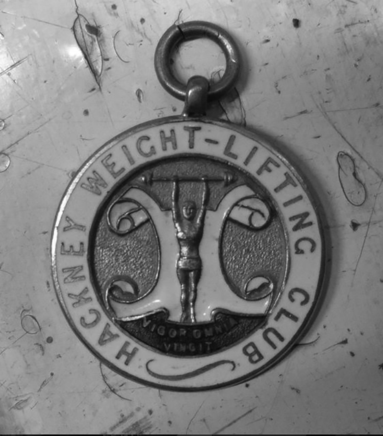 Hackney Olympic Weightlifting Club London Original Medal