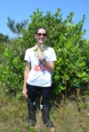 Maria Beatriz Cortez, currently a PhD student in plant systematics