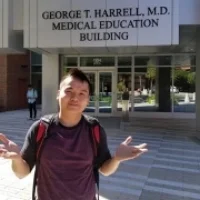 Wade Chen, currently a lab manager