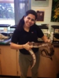 Veronica Moiño, currently in medical school