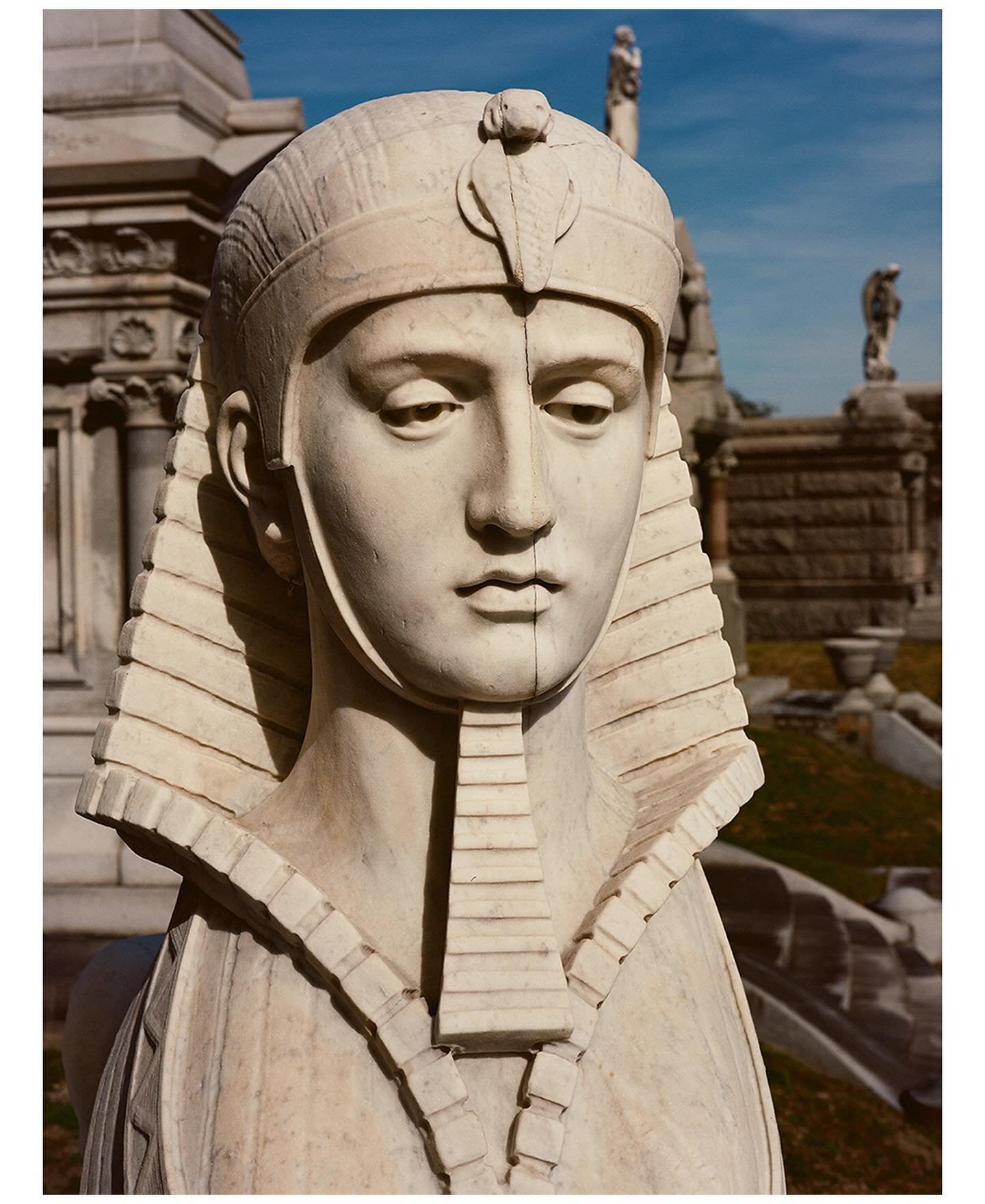 There is so much beauty in the above ground cemeteries in New Orleans. I&rsquo;ve been visiting one since 2019 that is just on the edge of the city - the Metairie Cemetery and was immediately struck by one mausoleum in particular. Built in the 1940&r