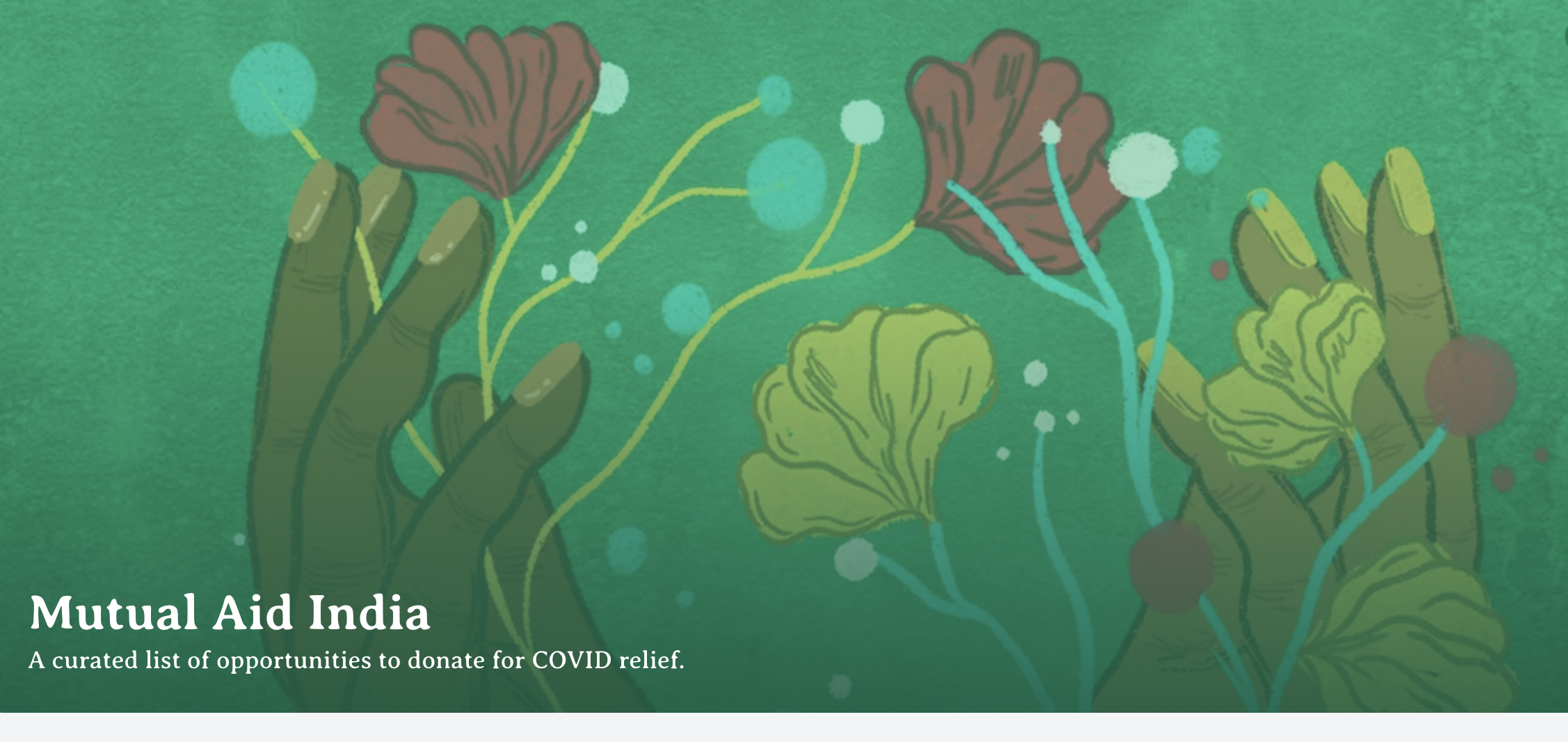 Image from Mutual Aid India