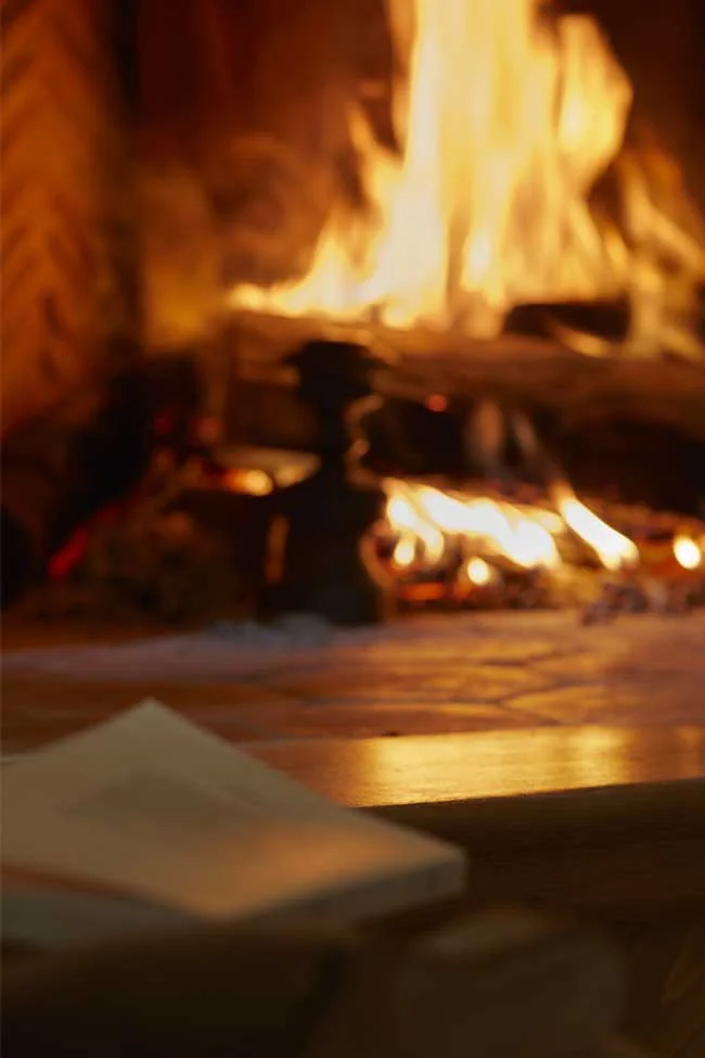 parfum replica image d'un feu de bois