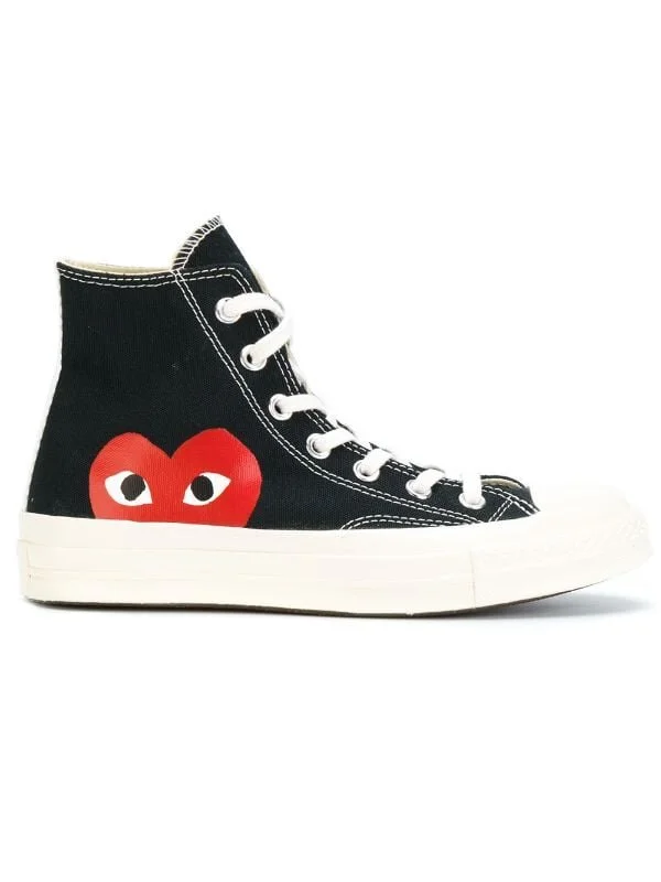 comme des garçons converse bleu