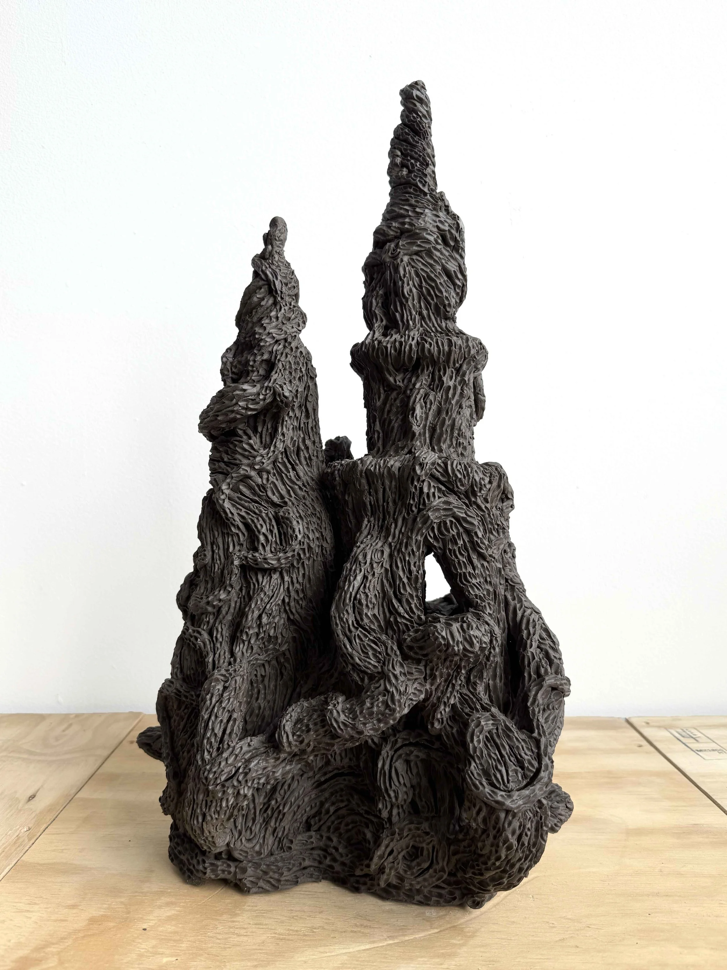   All Words I Form Into Castles   2026  ceramic  12" x 10" x 16" 