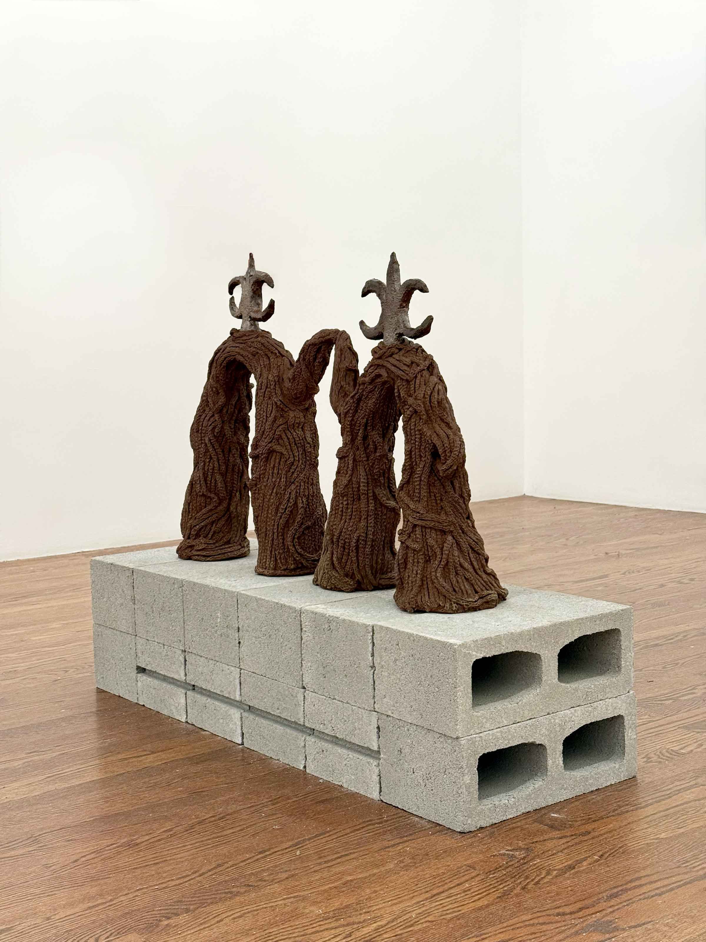   Stronghold   2026  ceramic, glaze  36.5” x 9” x 25” 