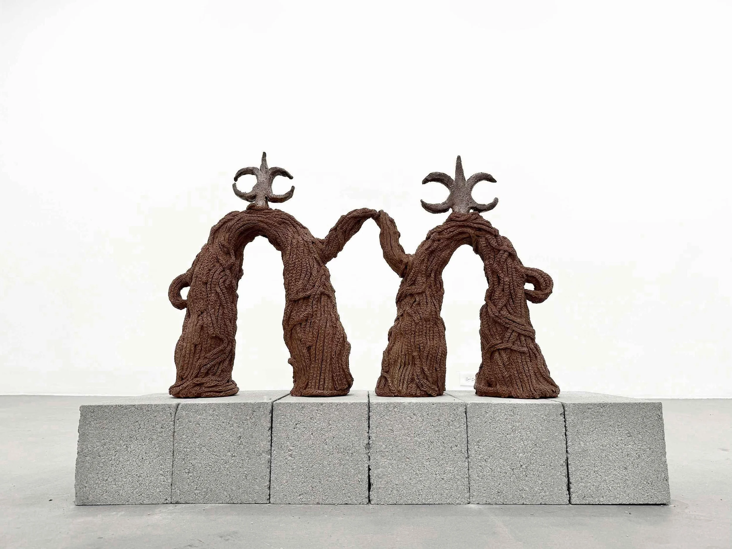   Stronghold   2026  ceramic, glaze  36.5” x 9” x 25” 