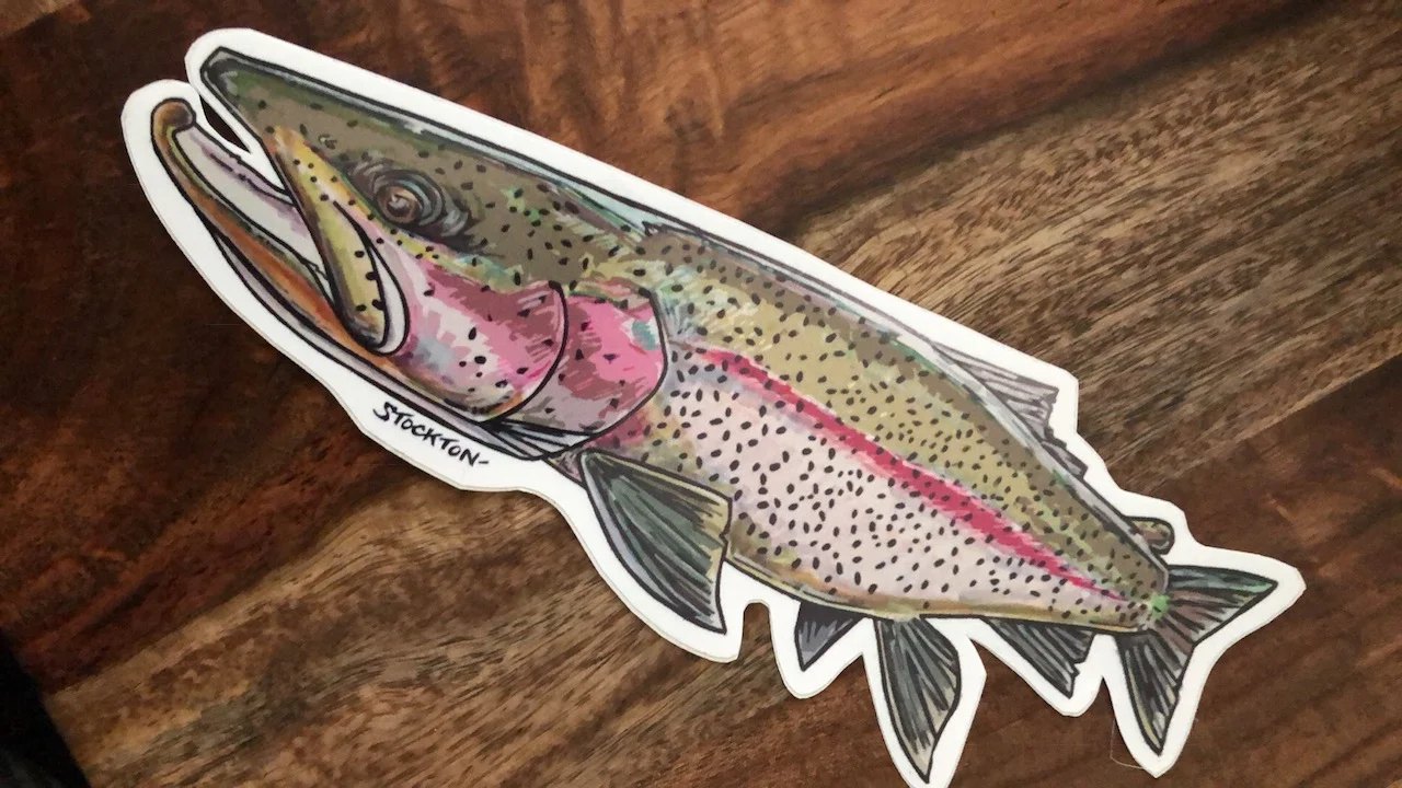 Fish Decal Rainbowtrout