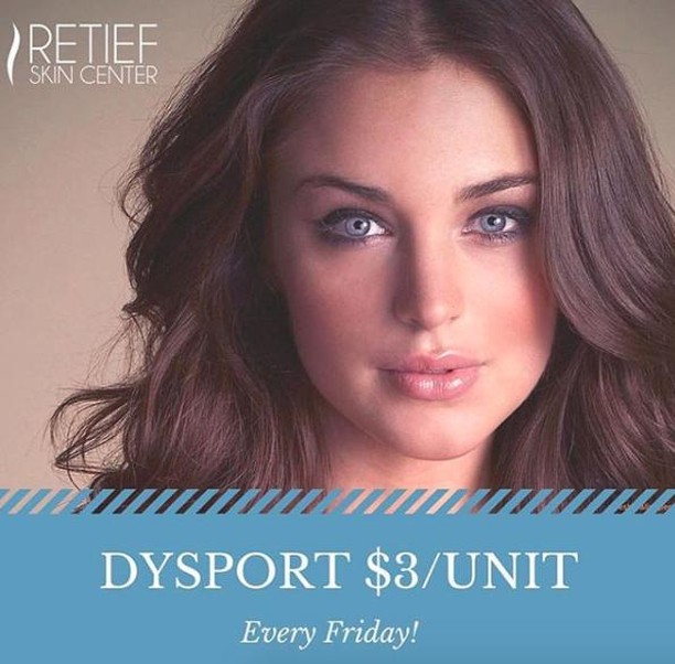 It's almost Fri-yay, and you know what that means...discounted Dysport! $3/unit tomorrow and EVERY Friday. Book instantly link in bio or call (615) 383-6092! #dysportfridays #thenaturalllook #nashvillebeauty