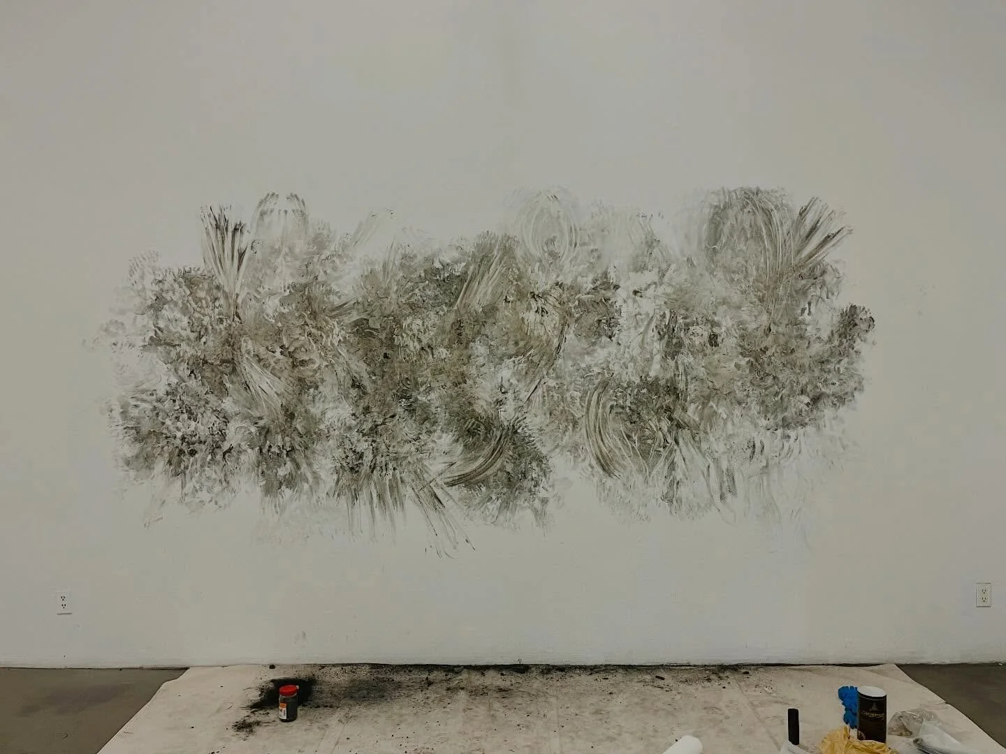 Last drawing day in my temp studio.