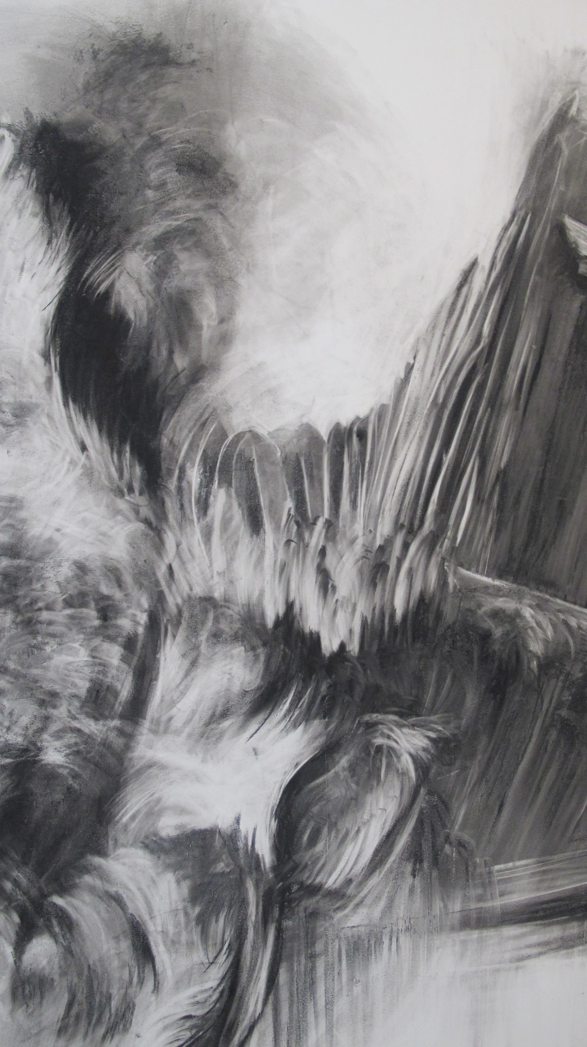 In time's furrows, detail, 2012