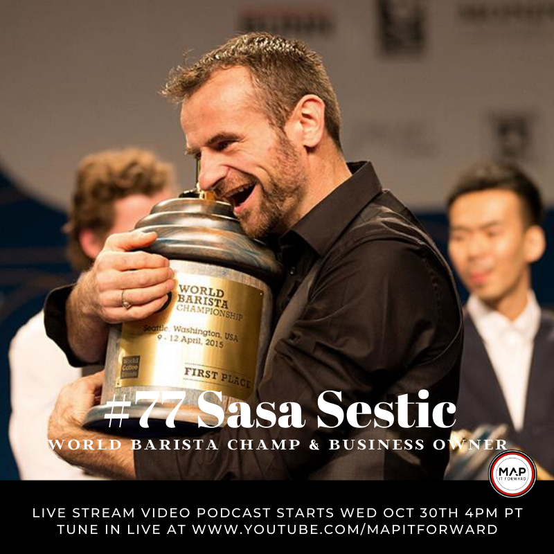 MIF Podcast #77 | Sasa Sestic (World Barista Champion and Business Owner)