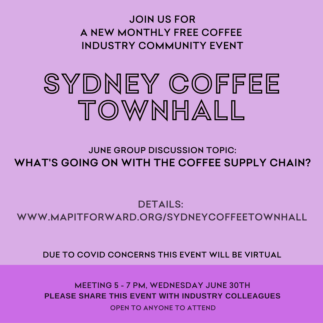 June Sydney Coffee Townhall (VIRTUAL EVENT)