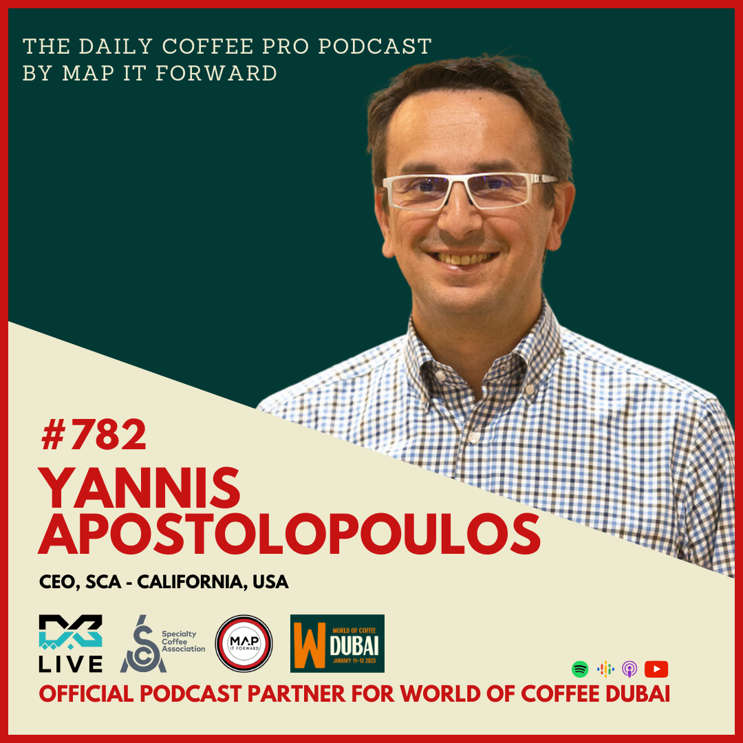 #237 World Of Coffee Dubai 2023: Yannis Apostolopoulos | The Daily Coffee Pro Podcast