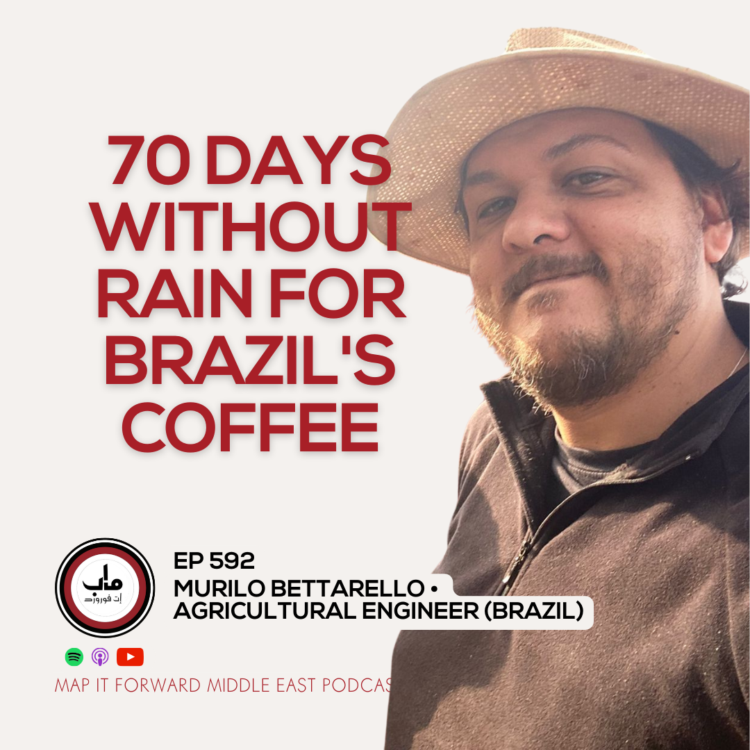 EP 592 Murilo Bettarello - Sustainable Coffee Farming Amid Climate Crisis - The Daily Coffee Pro Podcast by Map It Forward