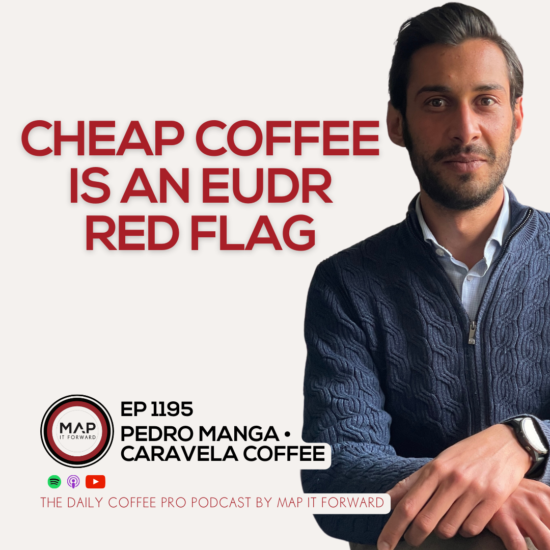 [This Week On The Podcast] "EUDR and Coffee Traders" with Pedro Manga from Caravela Coffee