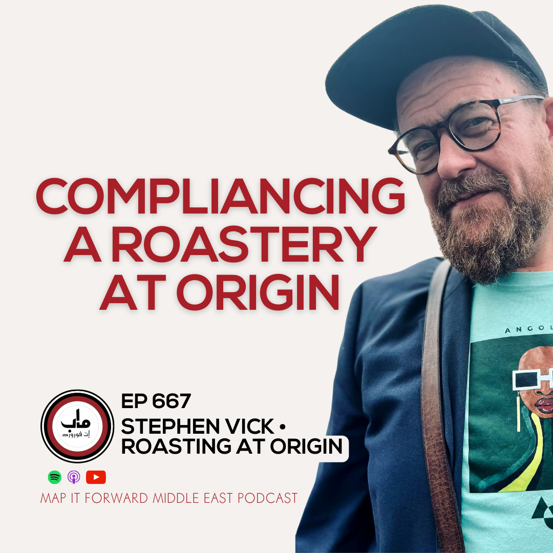 EP 667 Stephen Vick - Compliancing A Roastery At Origin - The Daily Coffee Pro Podcast by Map It Forward