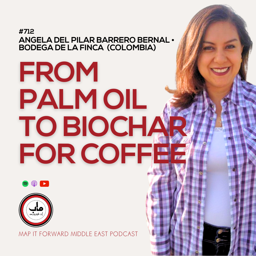 712 [ENCORE] Angela del Pilar Barrero Bernal - From Palm Oil to Biochar for Coffee - The Daily Coffee Pro Podcast by Map It Forward episode artwork