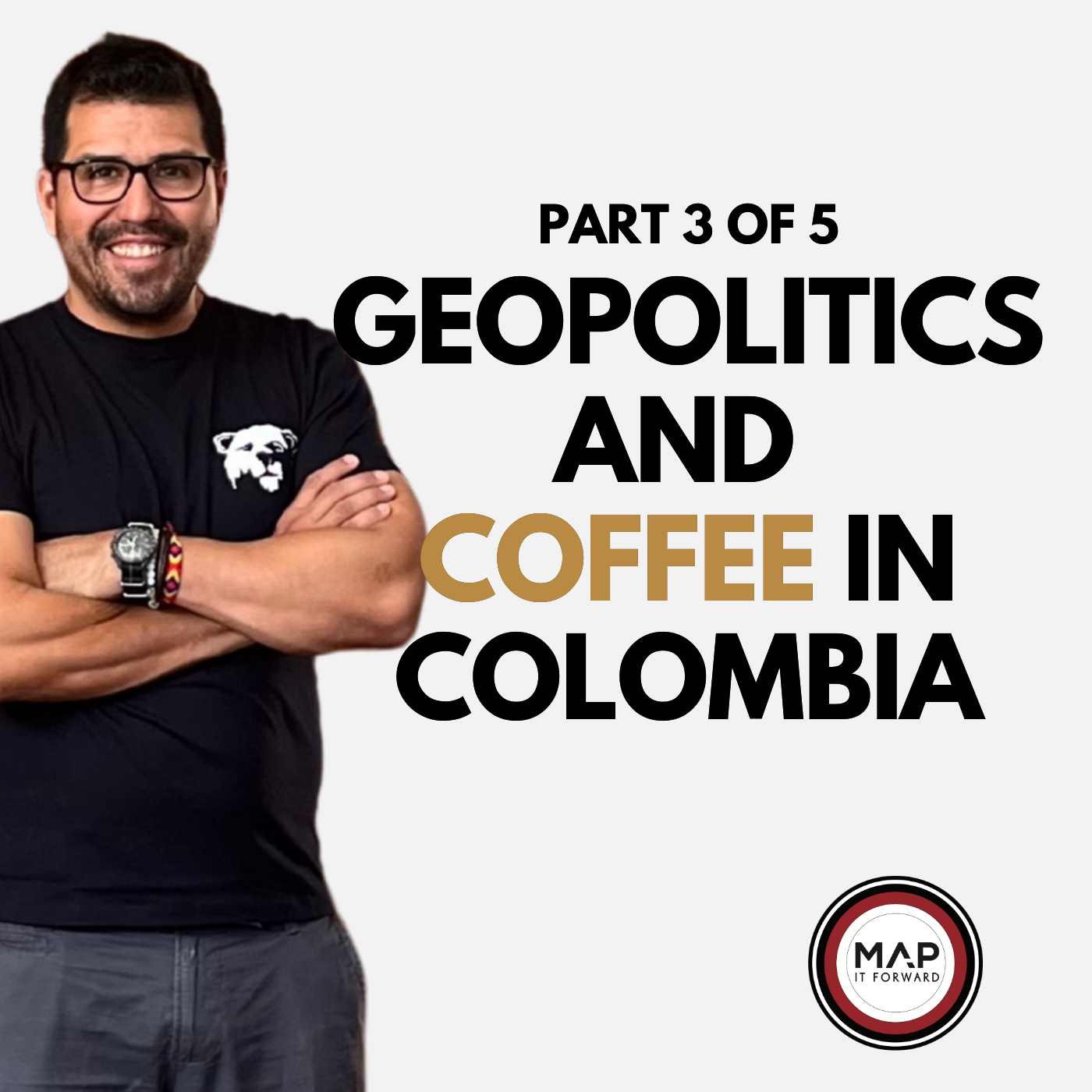 EP 943 – Part 3 of 5: Geopolitics, Trade Chaos, and Coffee in Colombia (2026) - Augusto Amaya episode artwork