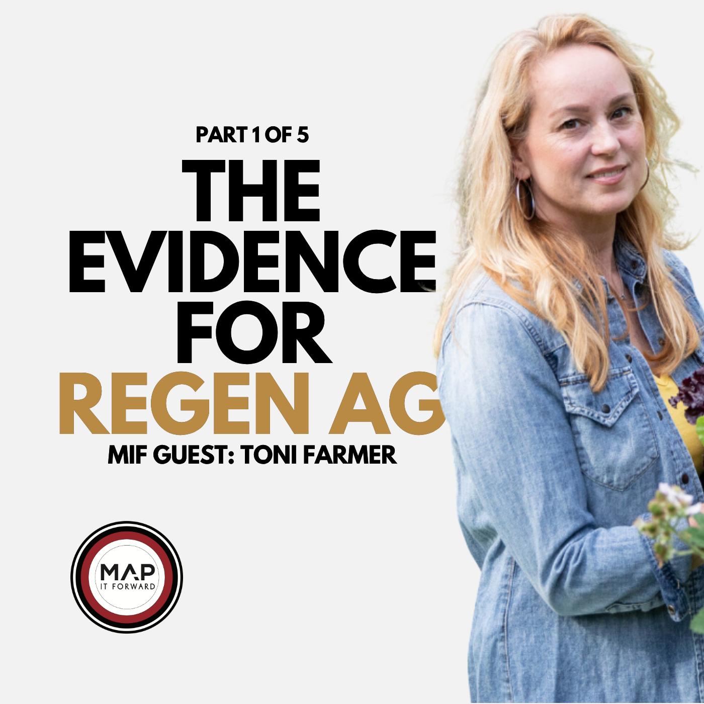 EP 1566 | Part 1 of 5 | The Evidence for Regenerative Agriculture (Toni Farmer)
