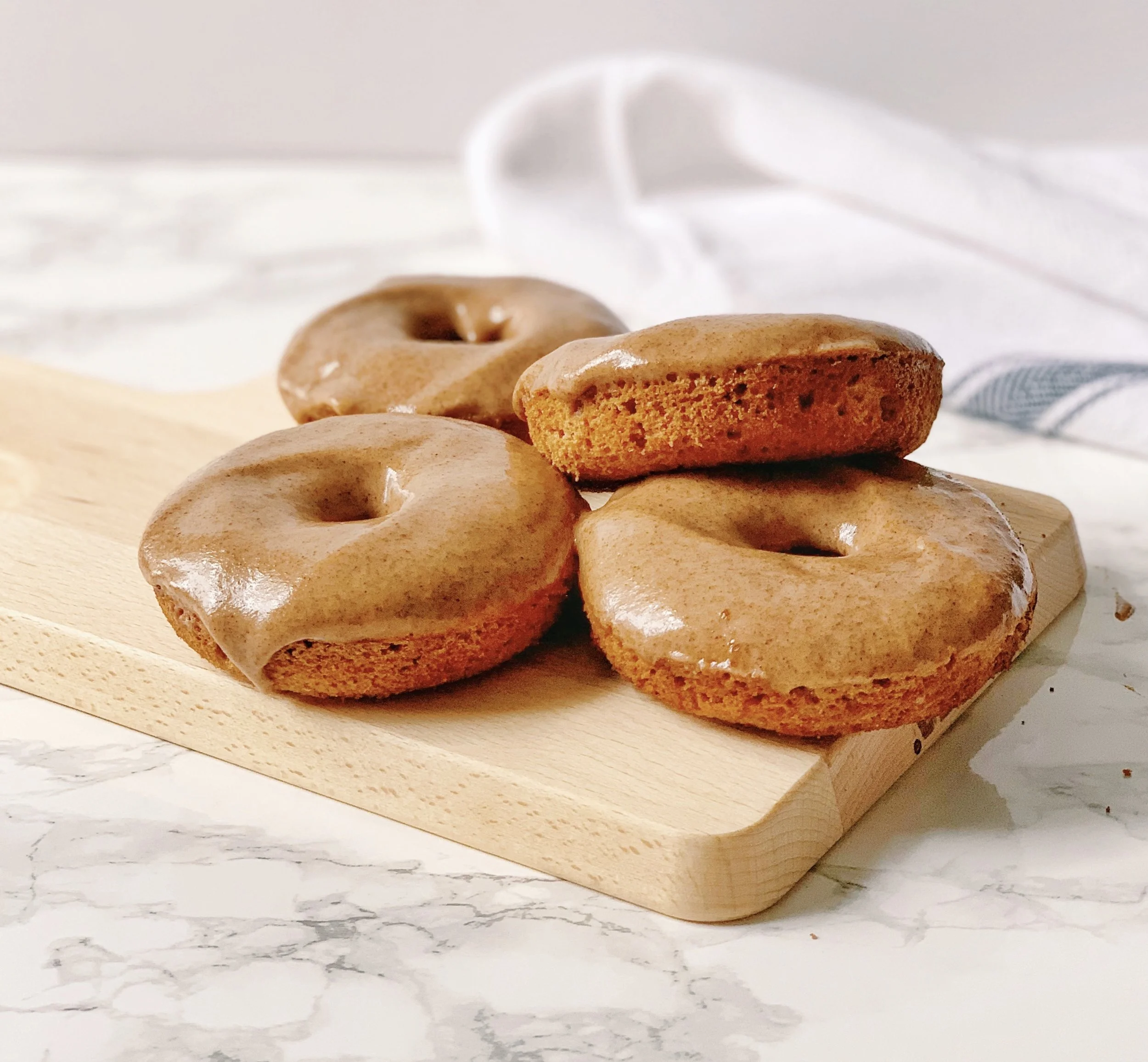 Paleo Maple Cinnamon Donuts